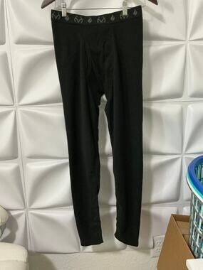 NWOT Heat Holders Black Fleece Lined Thermal Leggings Women's Size Medium
